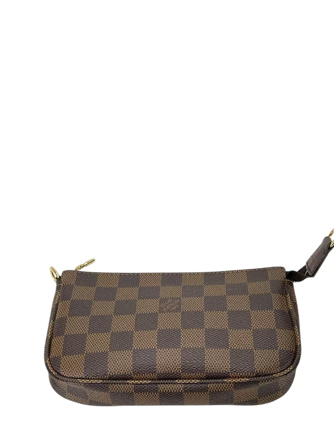 LOUIS VUITTON - Petit Bucket PM Damier Ebene Canvas