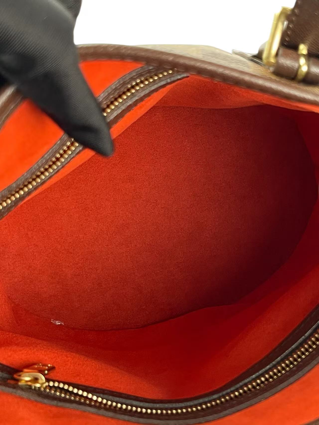 LOUIS VUITTON - Petit Bucket PM Damier Ebene Canvas