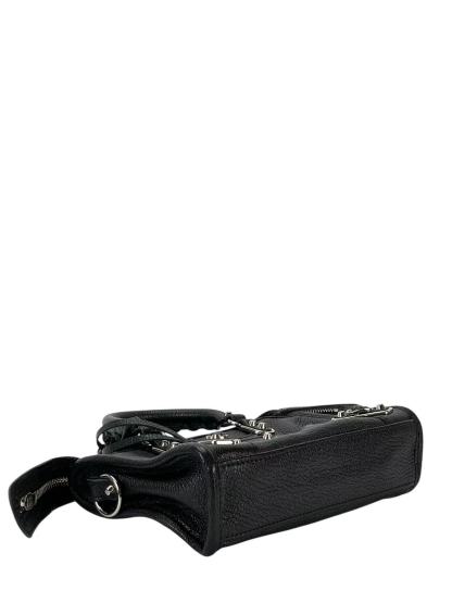 BALENCIAGA - Black Calfskin Classic City 2way Bag Sliver Hardware