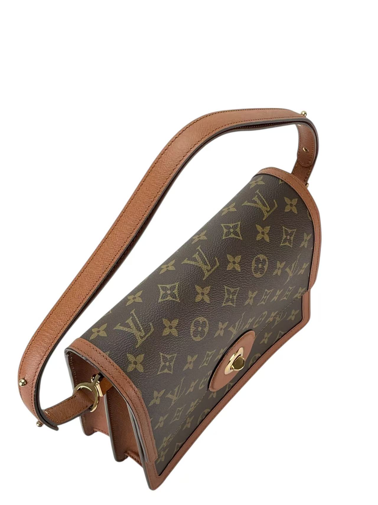 LOUIS VUITTON - Monogram Raspai Vintage Shoulder Bag – Camellia