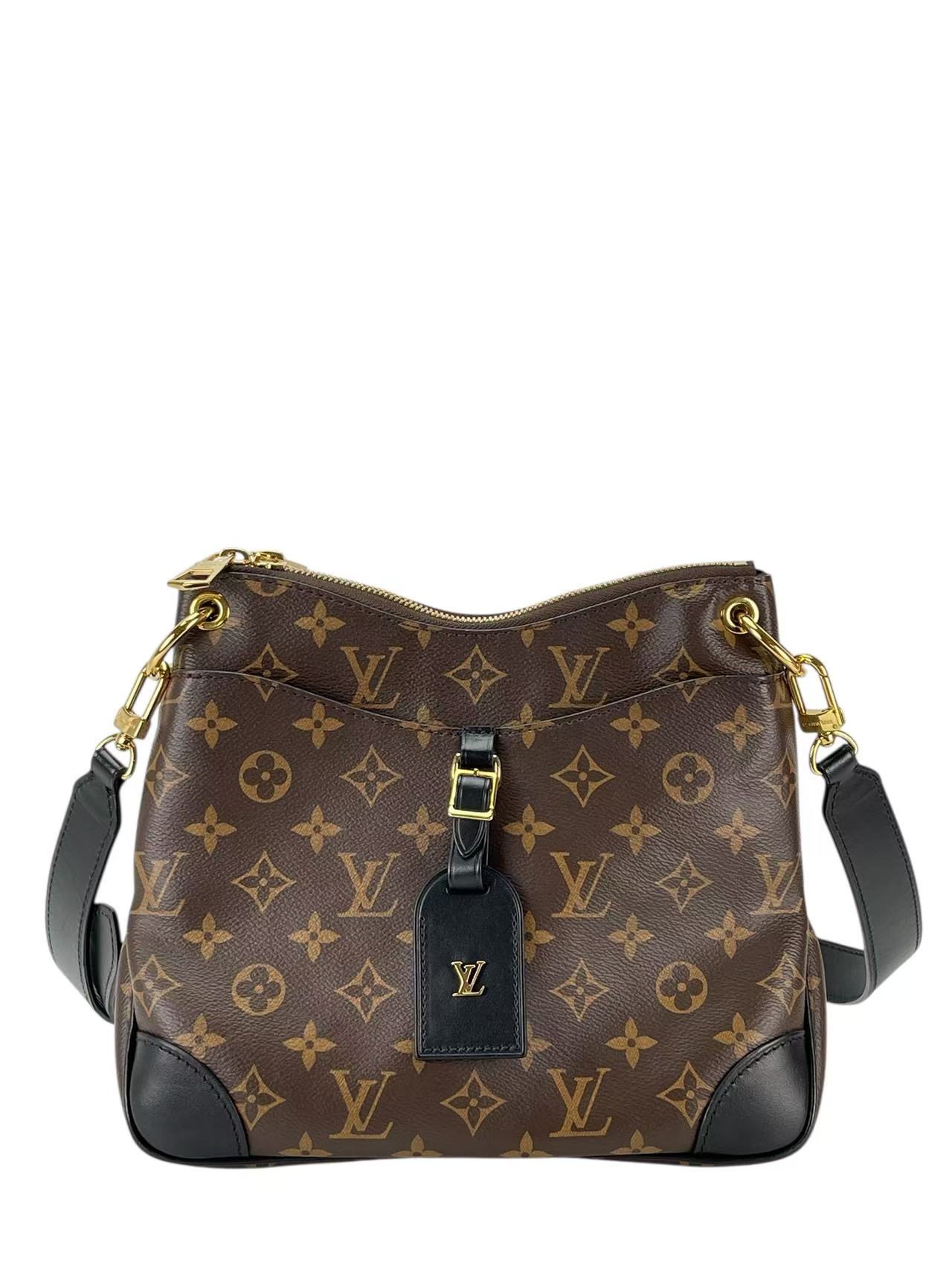 LOUIS VUITTON - Monogram Canvas Odeon PM Noir Crossbody