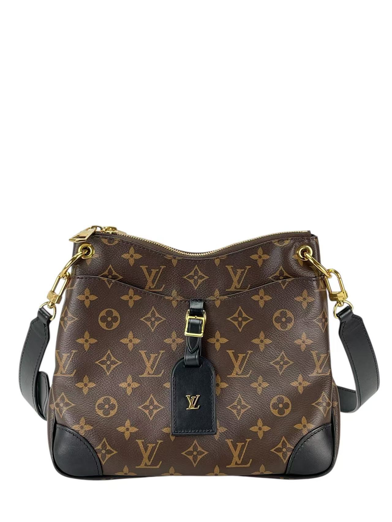 LOUIS VUITTON - Monogram Canvas Odeon PM Noir Crossbody