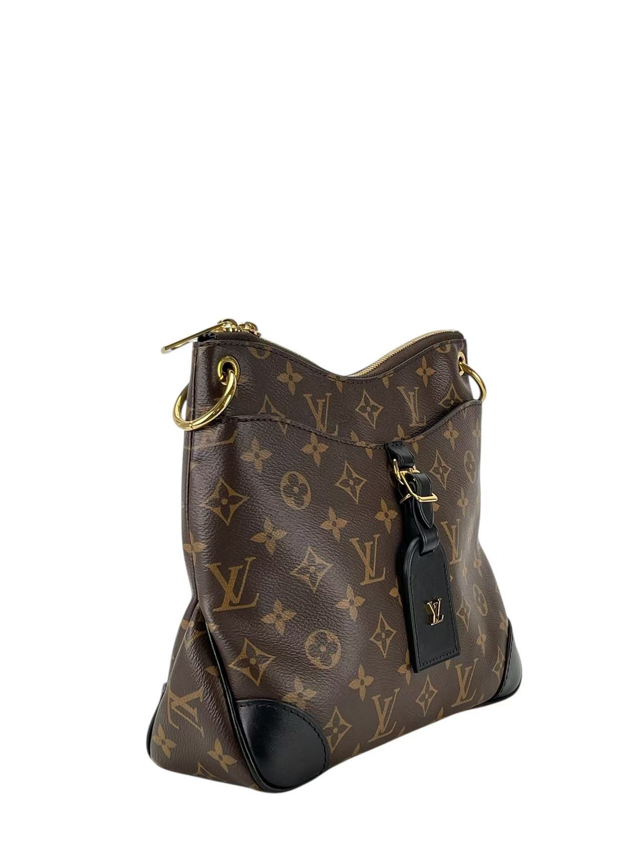 LOUIS VUITTON - Monogram Canvas Odeon PM Noir Crossbody