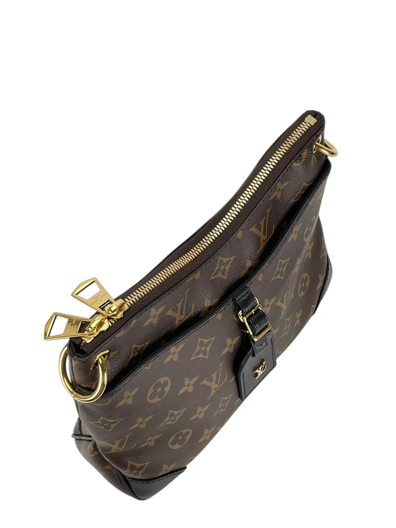 LOUIS VUITTON - Monogram Canvas Odeon PM Noir Crossbody