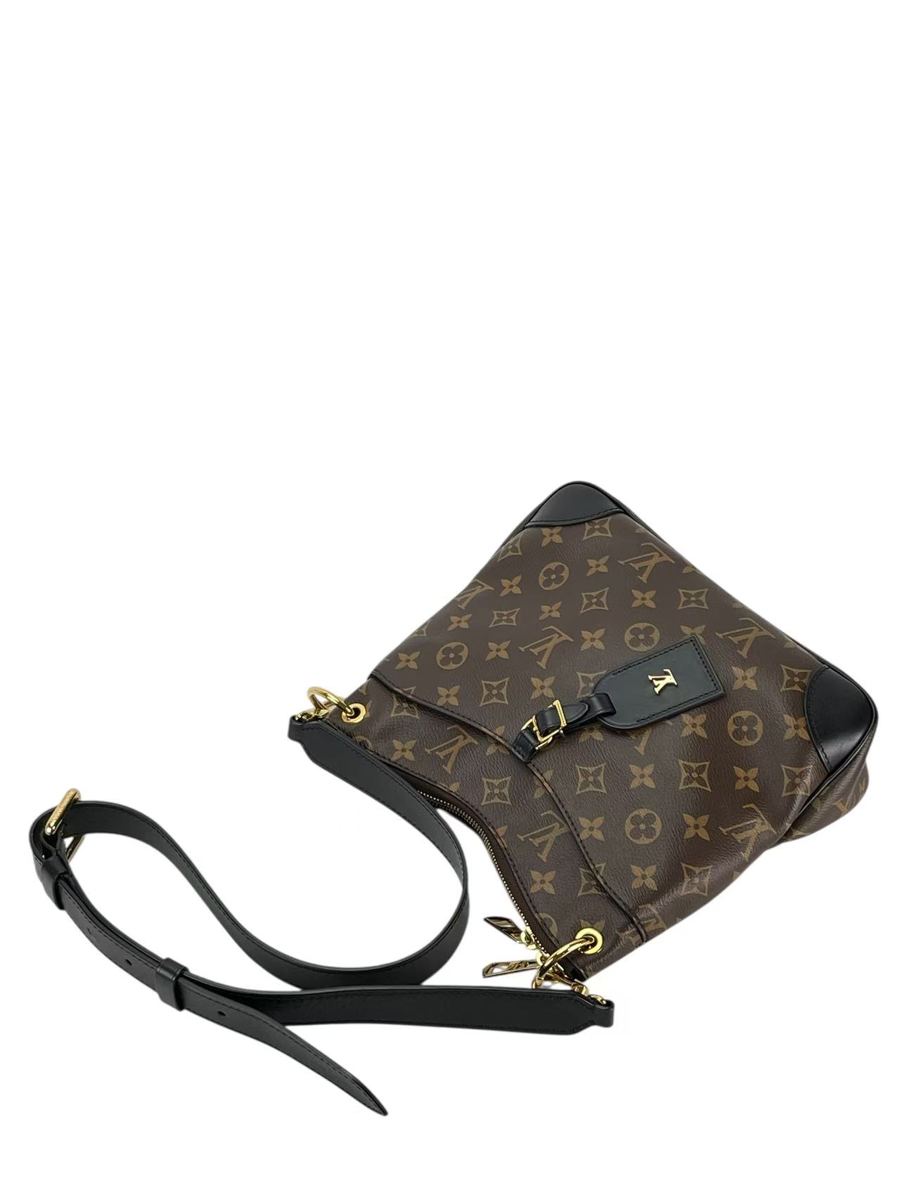 LOUIS VUITTON - Monogram Canvas Odeon PM Noir Crossbody