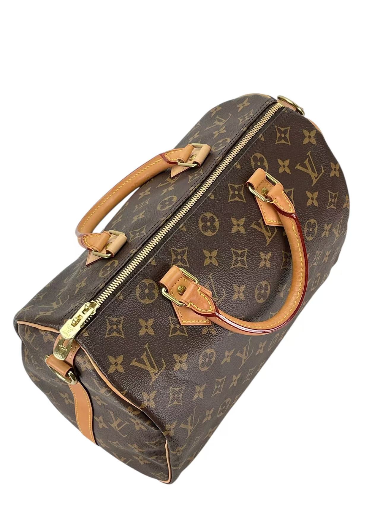 LOUIS VUITTON - Speedy 30 Handbag Monogram Canvas 2way