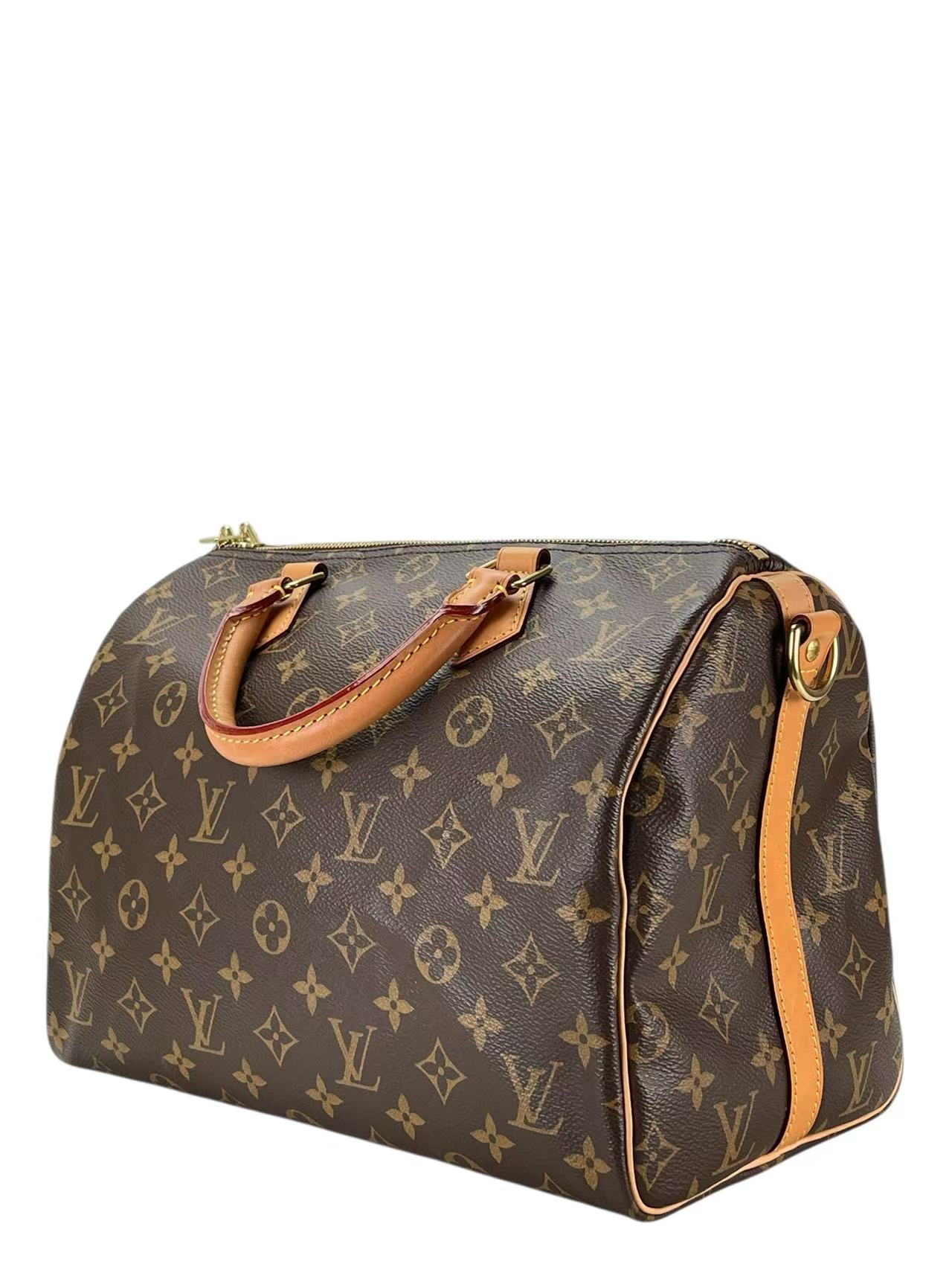 LOUIS VUITTON - Speedy 30 Handbag Monogram Canvas 2way