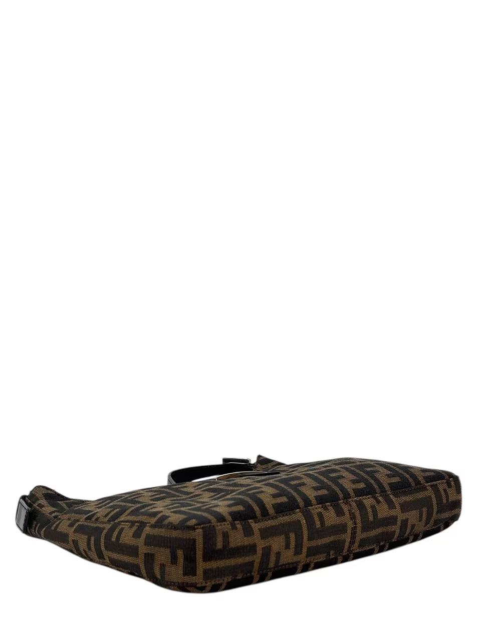 FENDI - Beige Zucca Mamma Handbag Gold Hardware