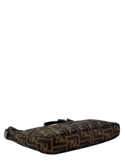 FENDI - Beige Zucca Mamma Handbag Gold Hardware