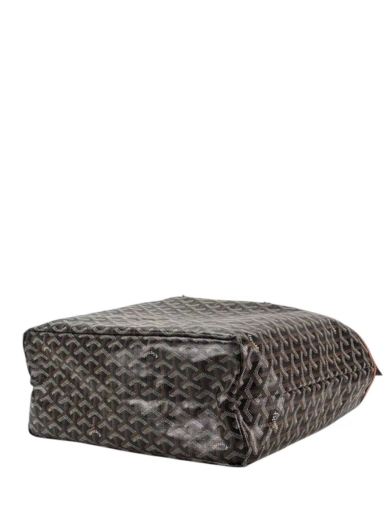 GOYARD - Saint Louis PM Tote Bag Black & Tan