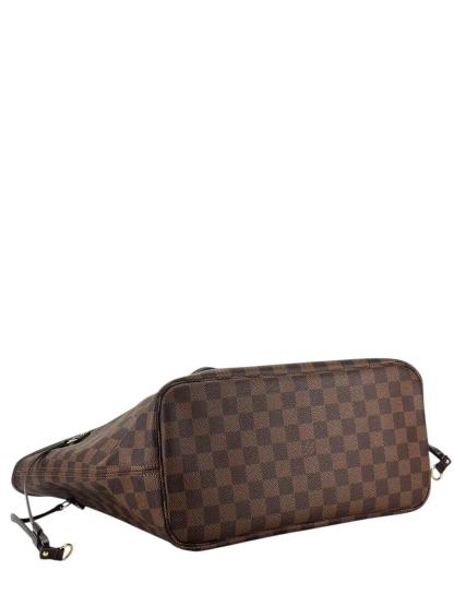 LOUIS VUITTON - Neverfull MM Bag Damier Ebene Canvas