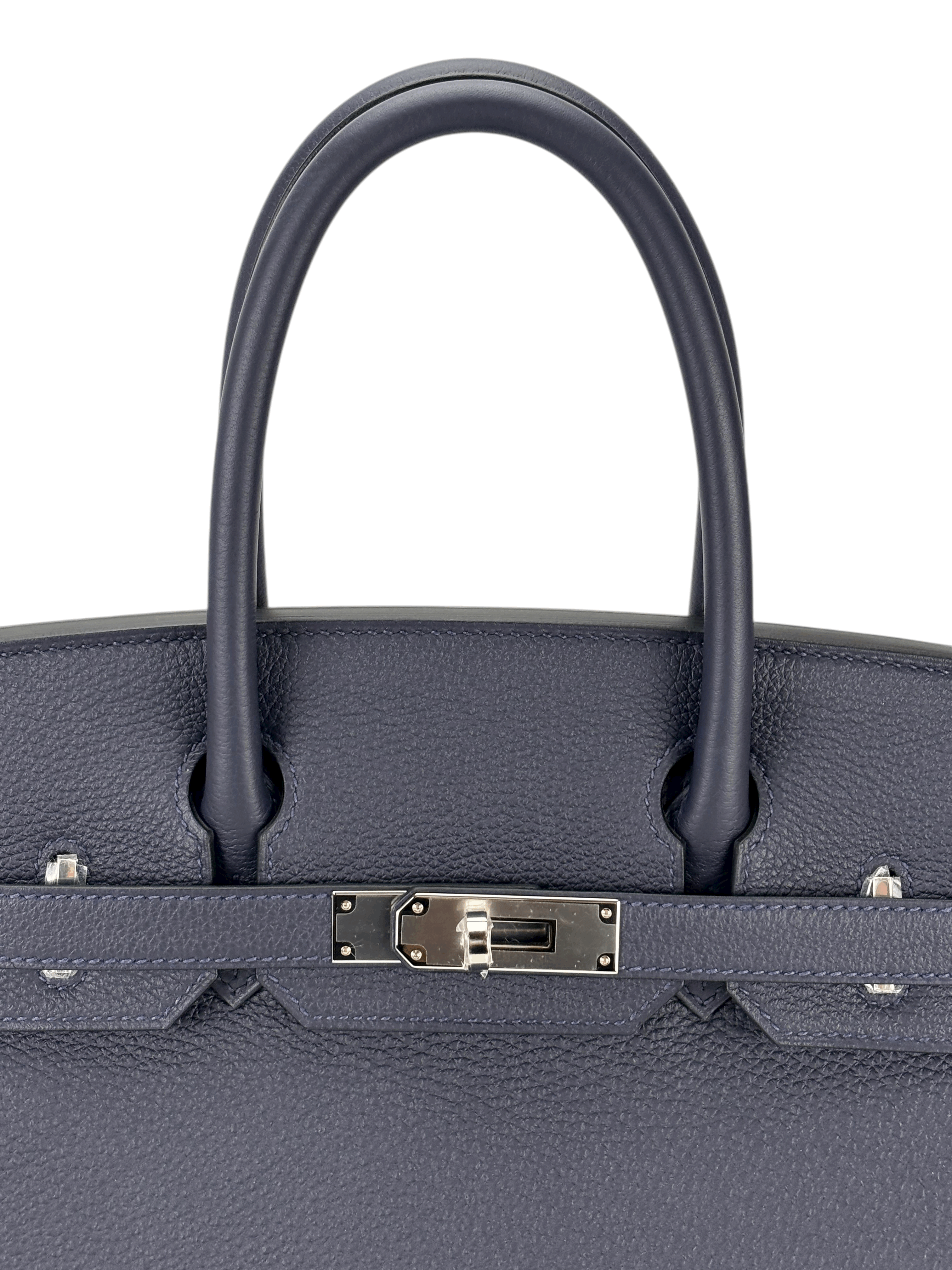 HERMES - Birkin 30 Bleu Nuit Togo Palladium Hardware 