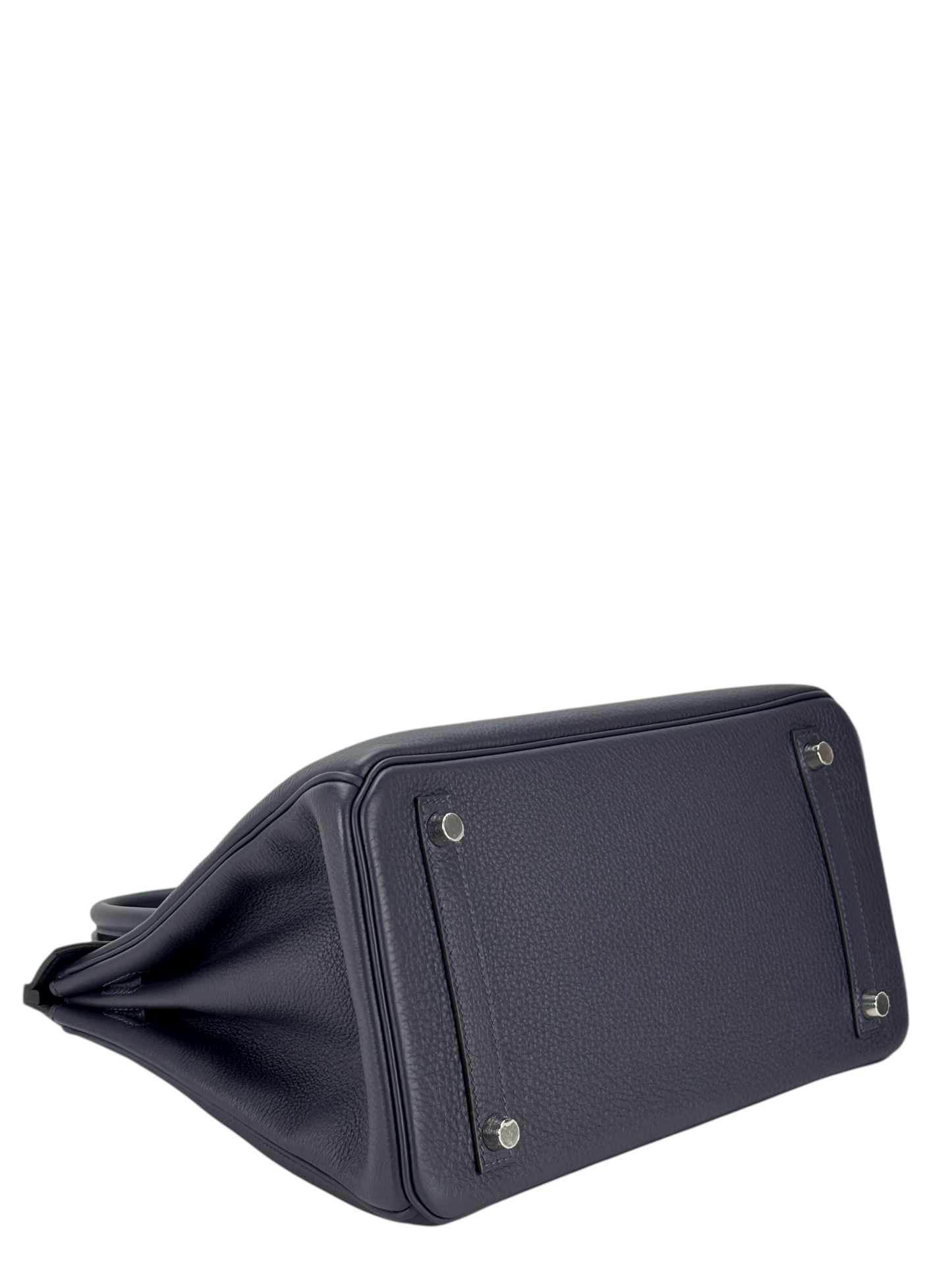 HERMES - Birkin 30 Bleu Nuit Togo Palladium Hardware 