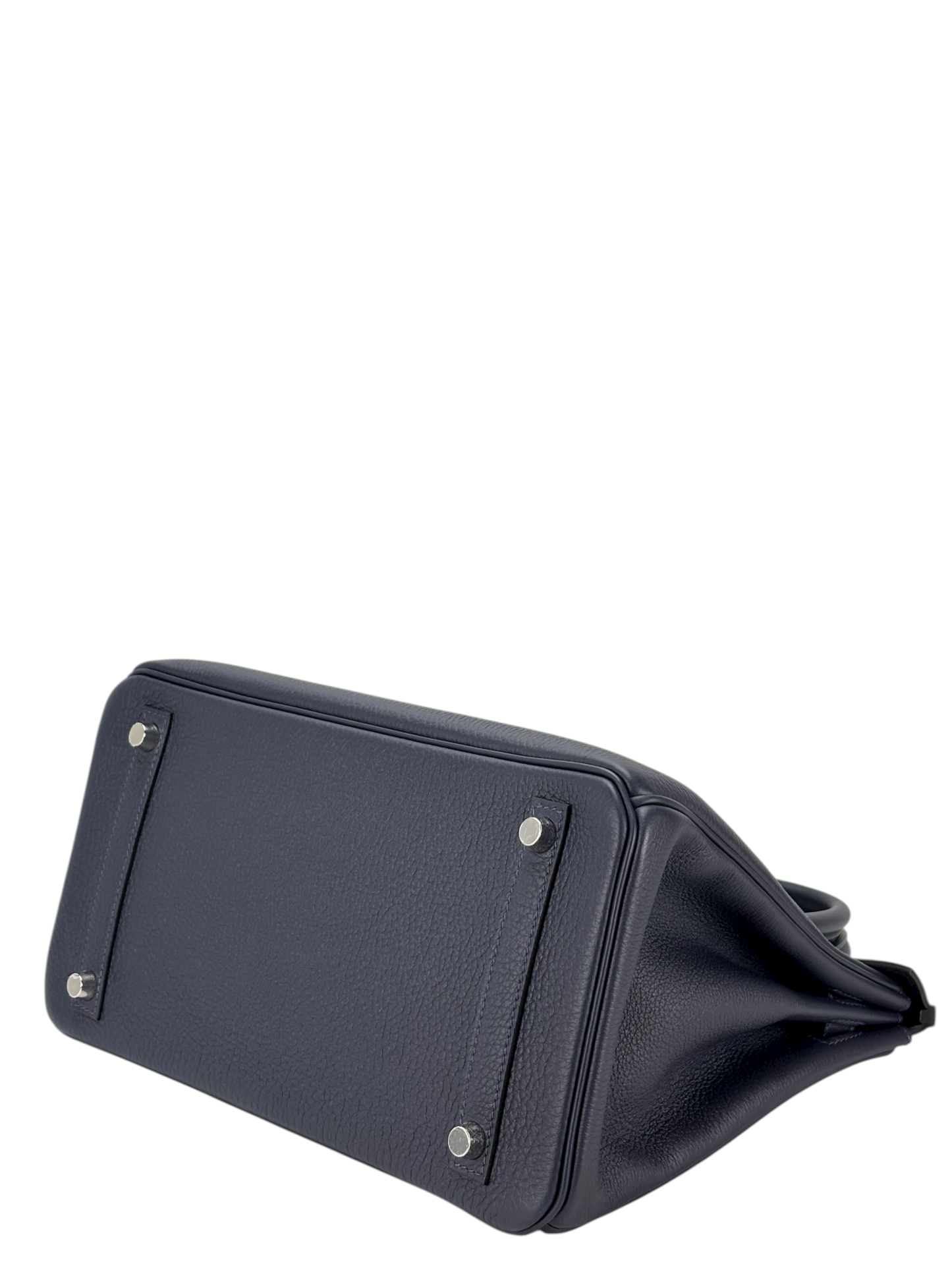 HERMES - Birkin 30 Bleu Nuit Togo Palladium Hardware 