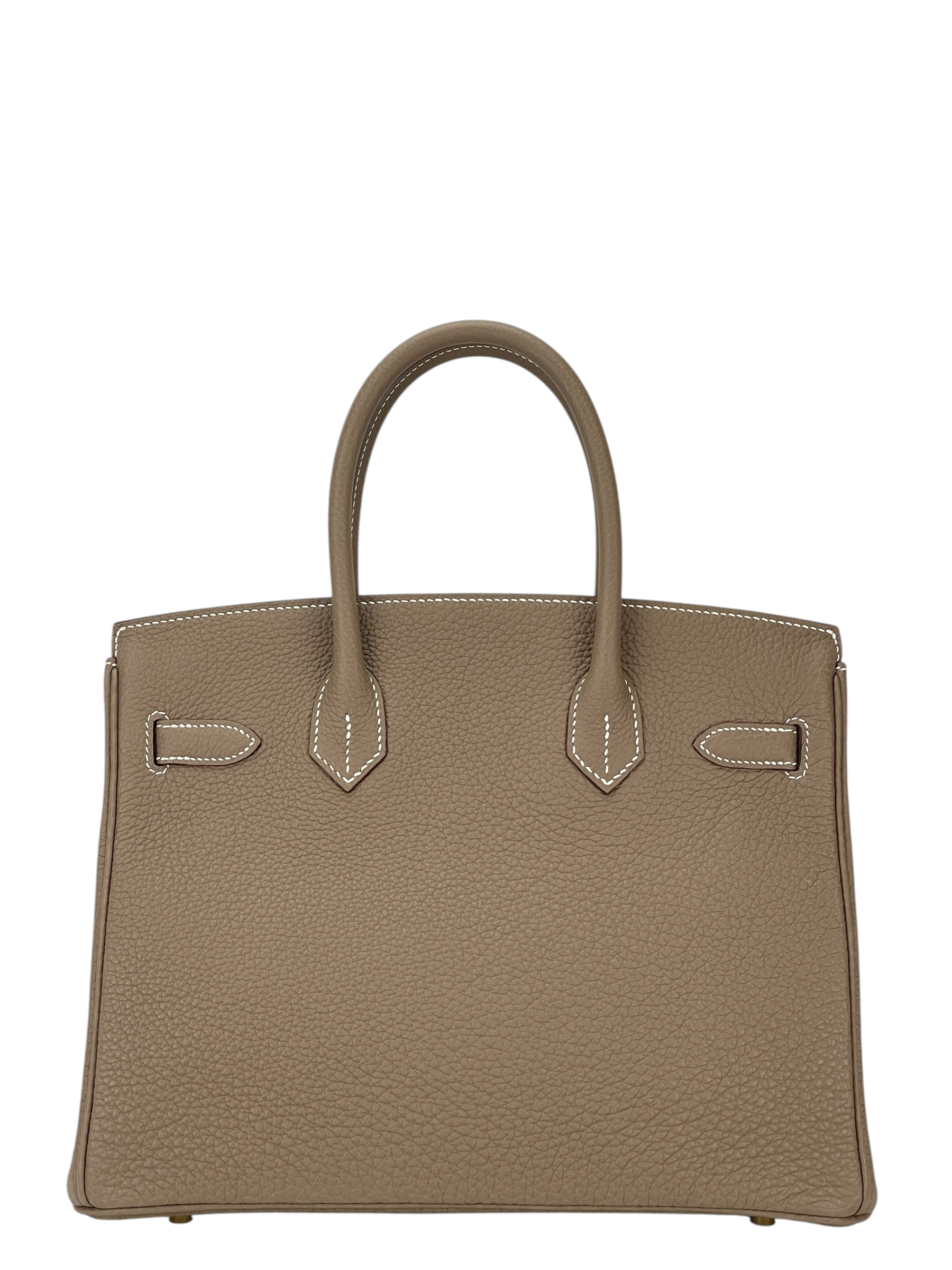 HERMES - Birkin 30 Etoupe Togo Gold Hardware 