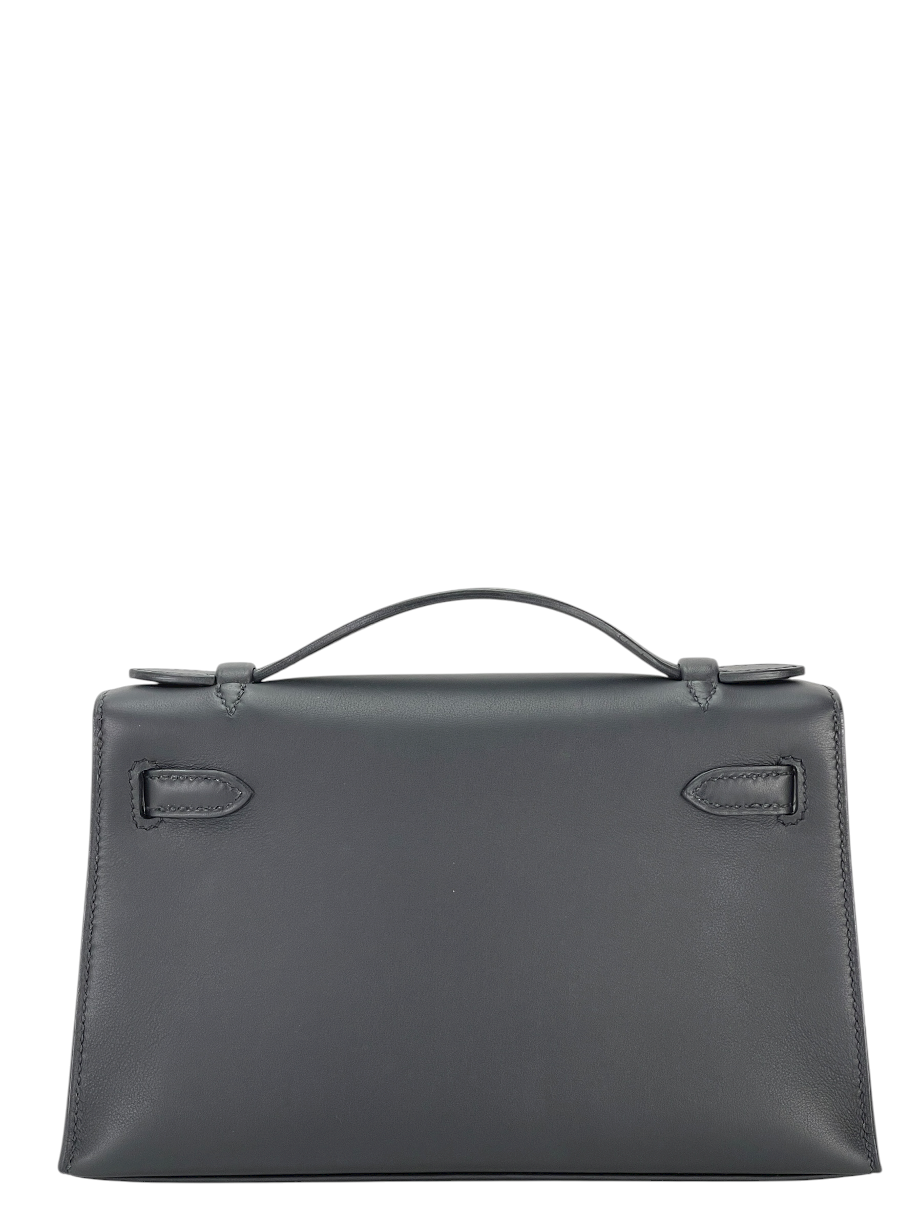 HERMES - Mini Kelly 2 89 Noir Swift Gold Hardware