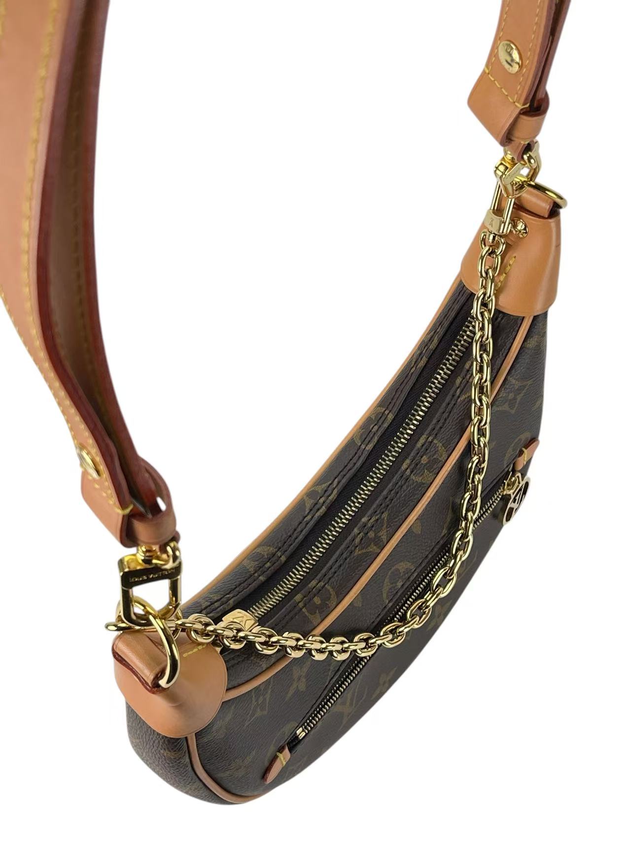 LOUIS VUITTON - Loop Monogram Shoulder Bag Canvas M81098