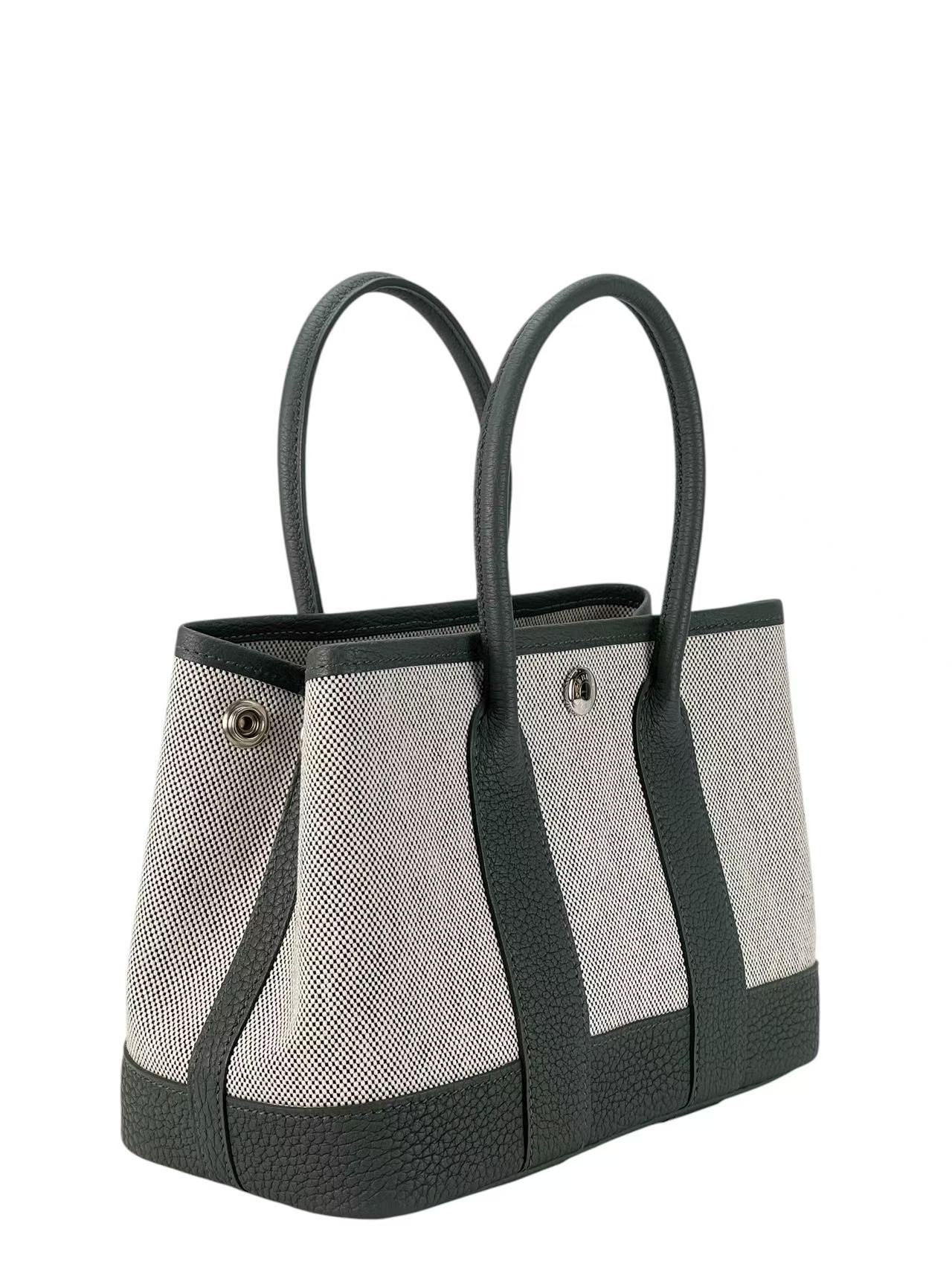 HERMES - Garden Party 23 63 Amanda CraieNegonda Toile H Viking Handbag