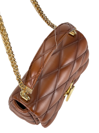 LOUIS VUITTON - Caramel Lambskin Quilted Shoulder Bag