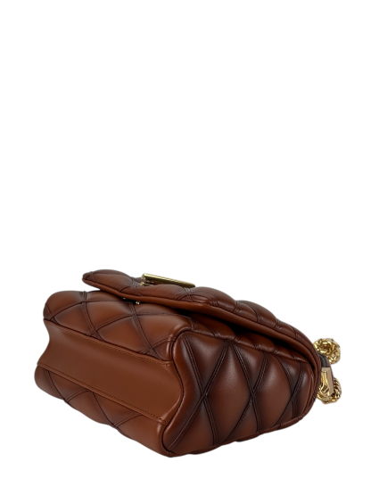 LOUIS VUITTON - Caramel Lambskin Quilted Shoulder Bag