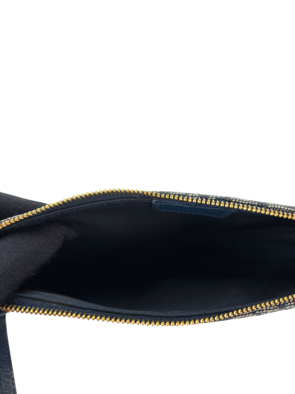 CHRISTIAN DIOR - Navy Trotter Saddle Handbag