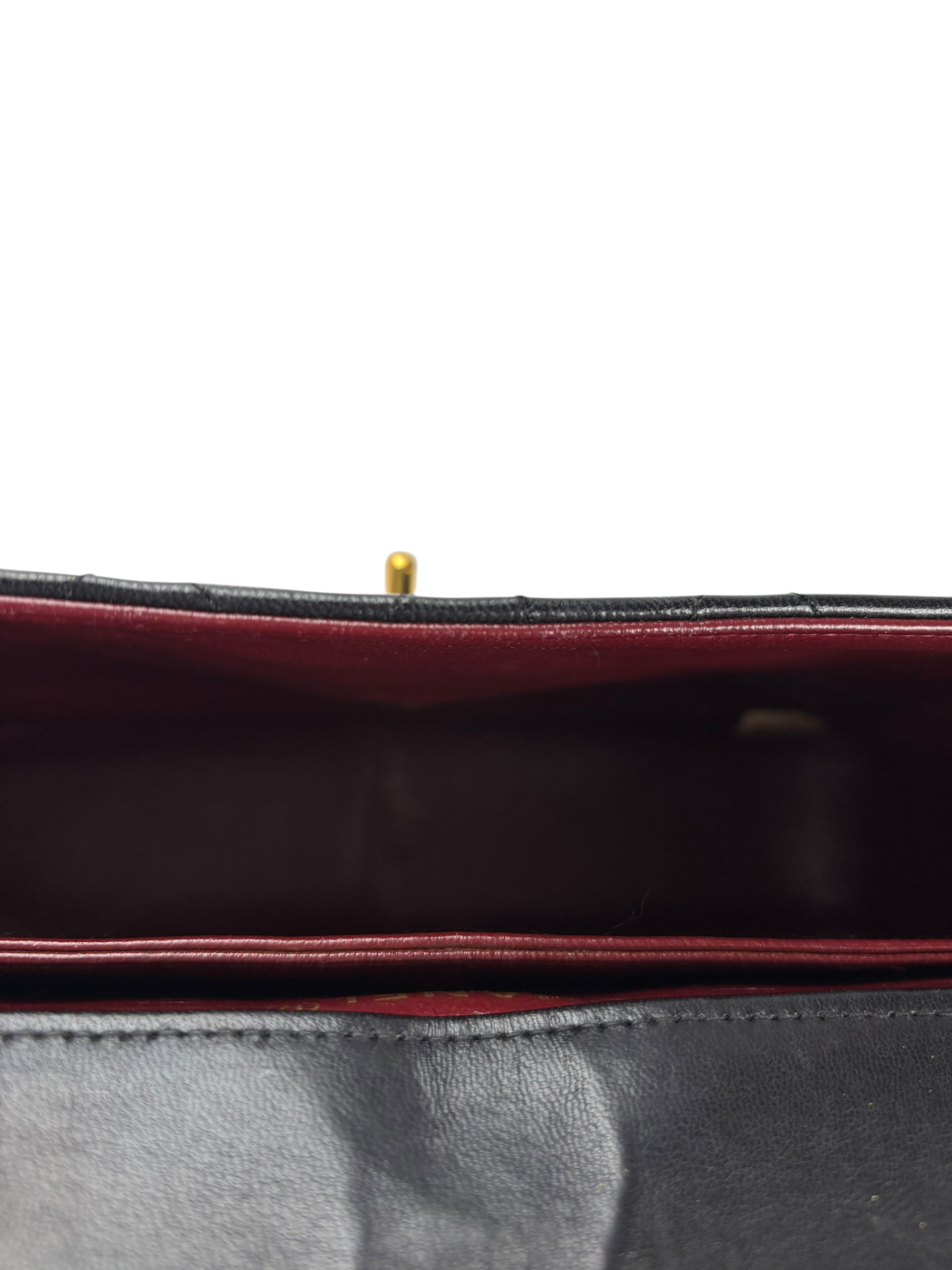 CHANEL - Lambskin Black Matelasse Coco Mark Chain Shoulder Bag