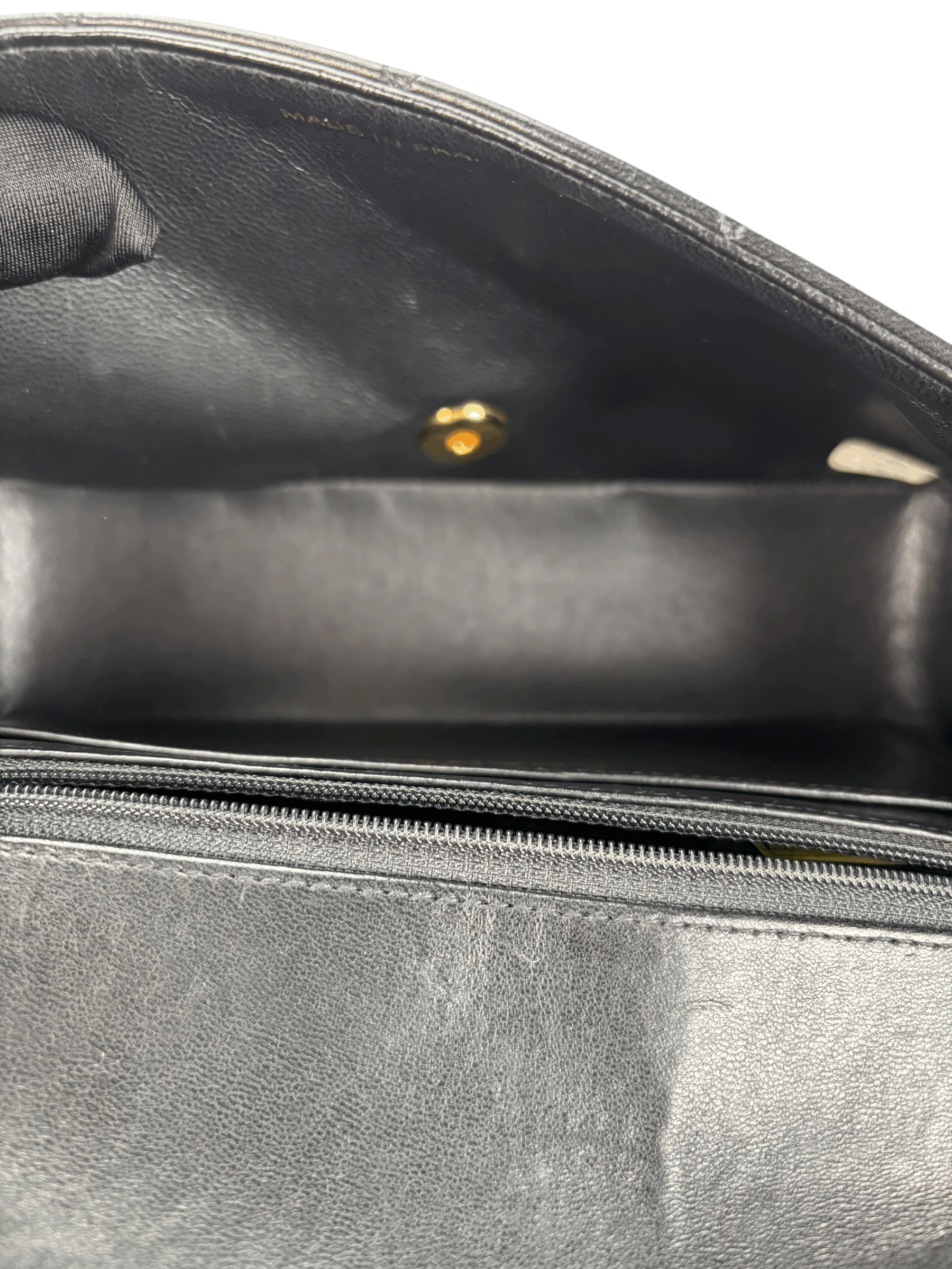 CHANEL - Black Lambskin Small Diana Shoulder Bag