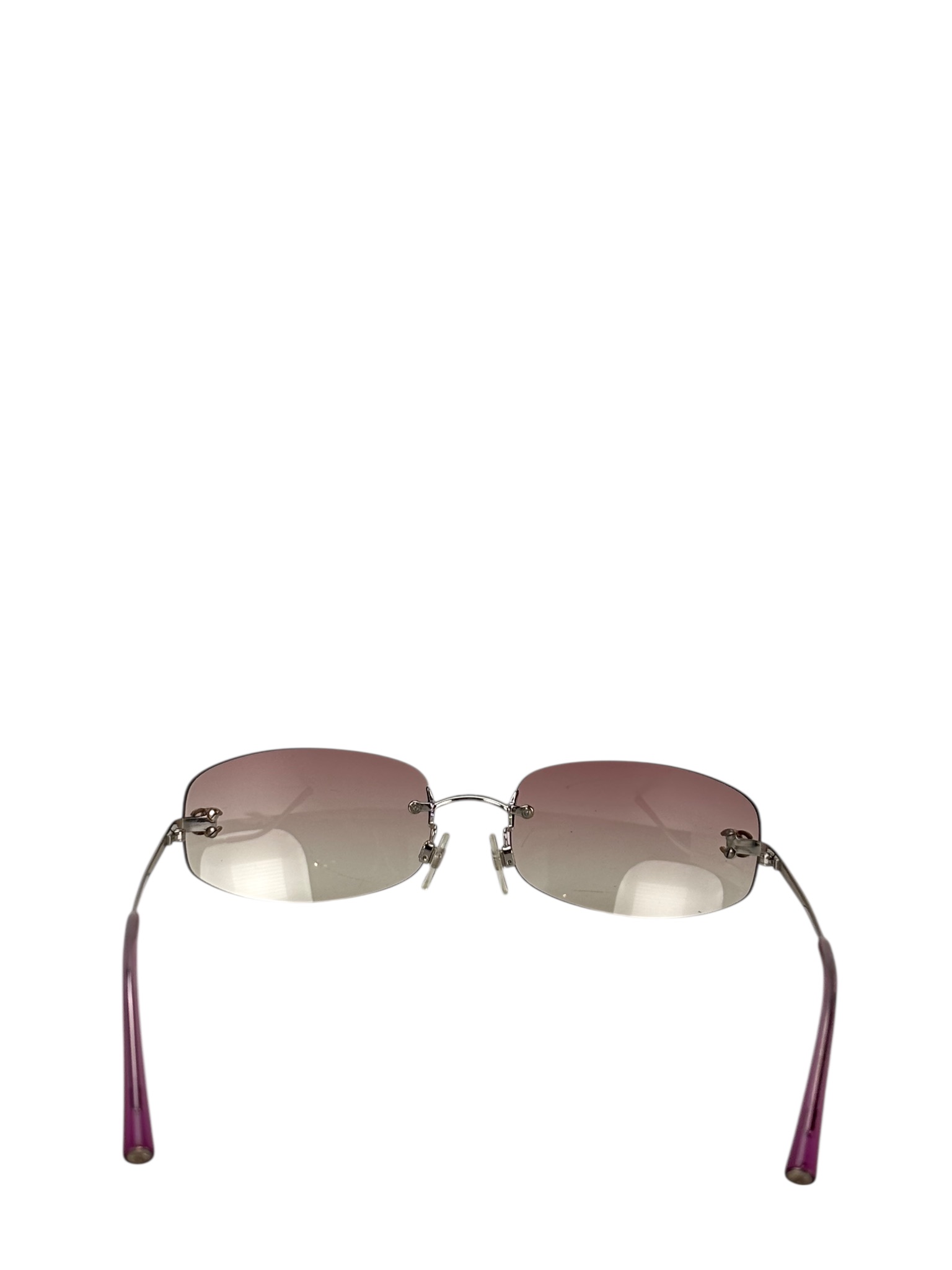CHANEL - Sunglasses Gradient Purple Coco Mark Rimless 