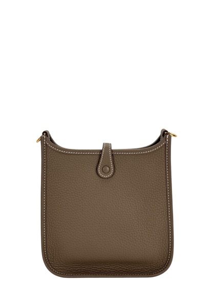 HERMES - Evelyne TPM Evelyne 16 TC Etoupe Gold Hardware