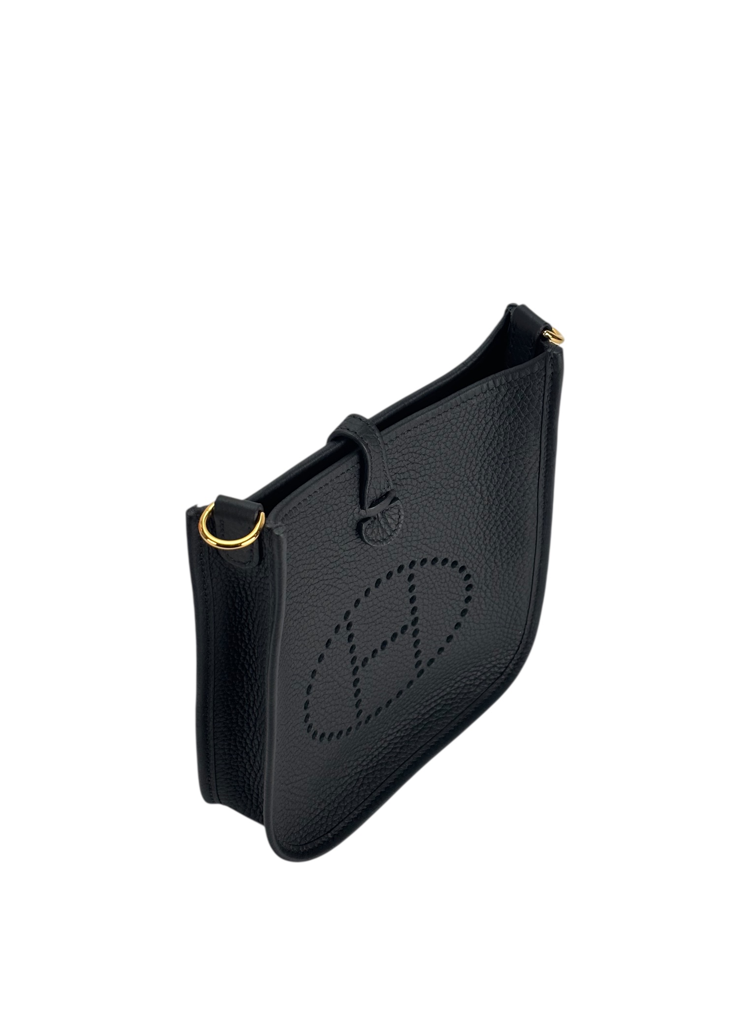 HERMES - Evelyne TPM Evelyne 16 Black Taurillon Clemence Palladium Hardware