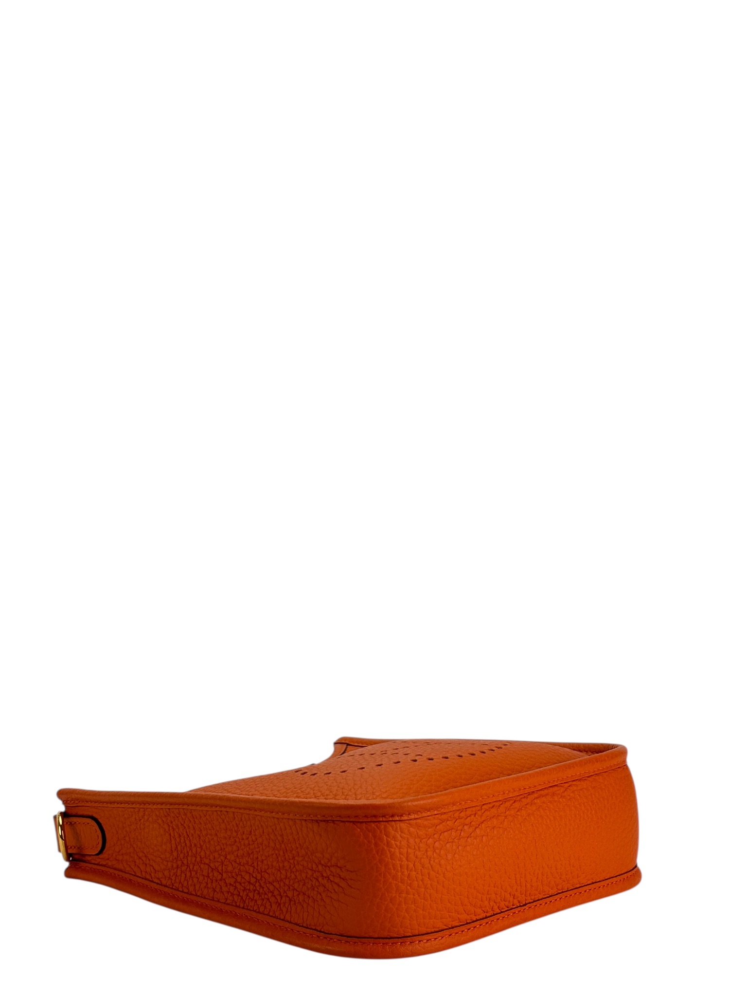 HERMES - Evelyne TPM Evelyne 16 Orange Gold Hardware