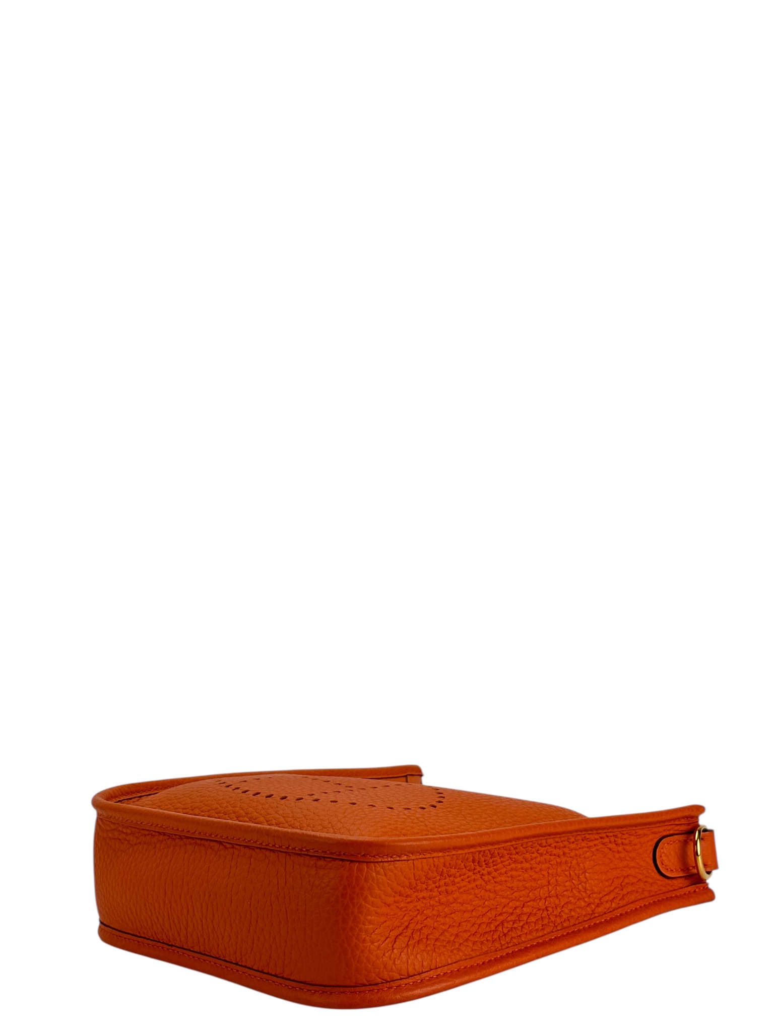 HERMES - Evelyne TPM Evelyne 16 Orange Gold Hardware