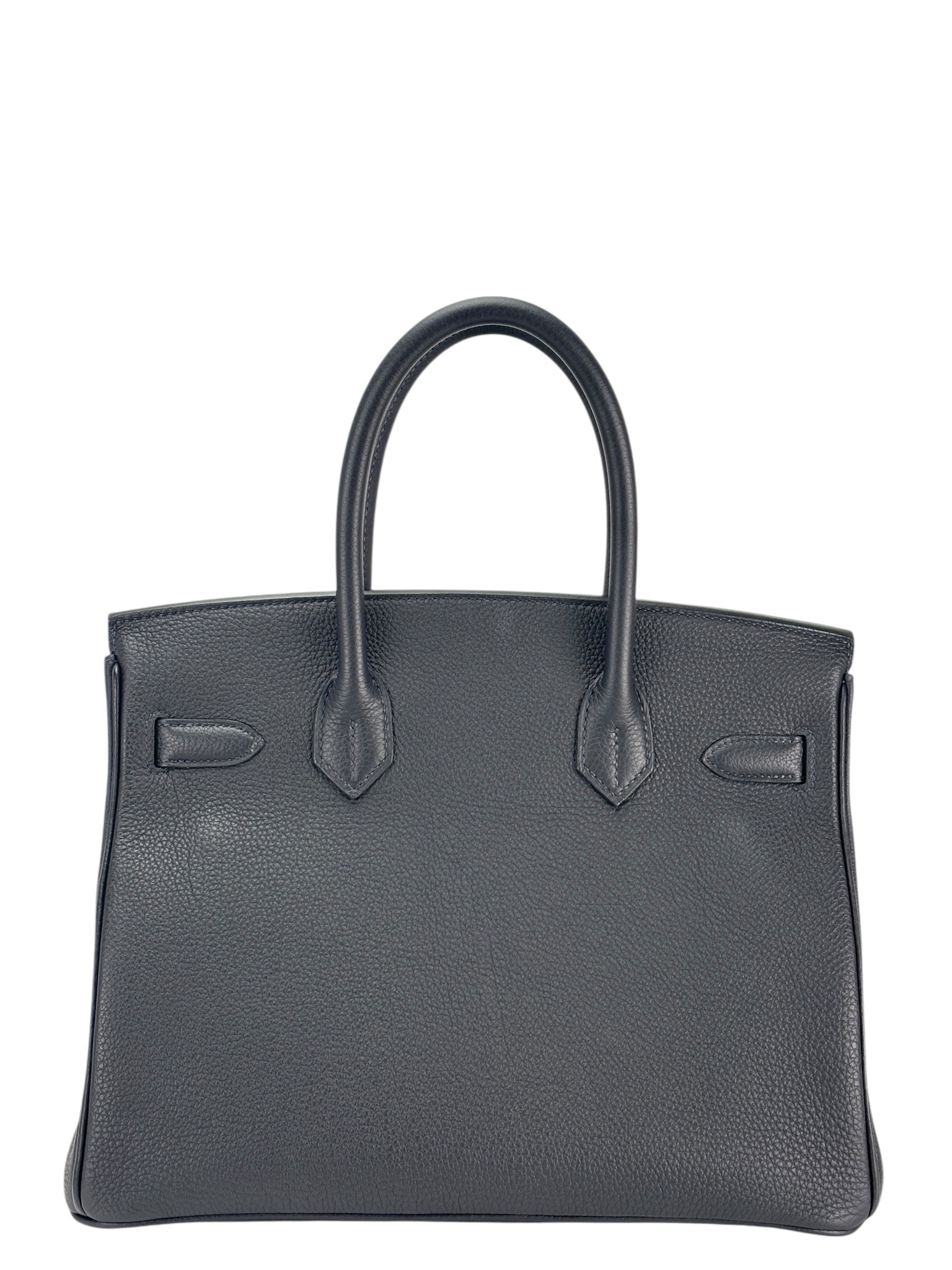 HERMES - Birkin 30 Caban Togo Palladium Hardware 