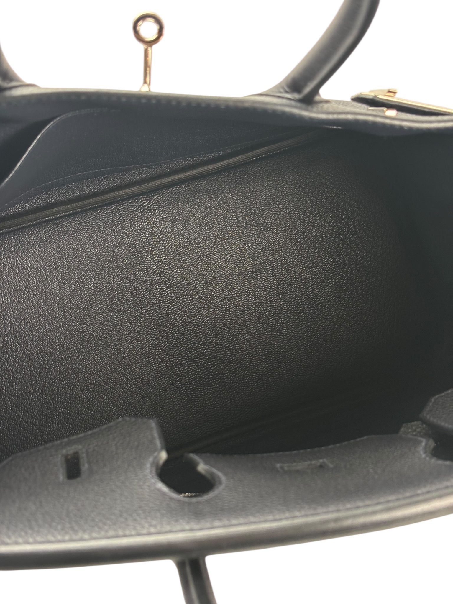 HERMES - Birkin 30 Caban Togo Palladium Hardware 