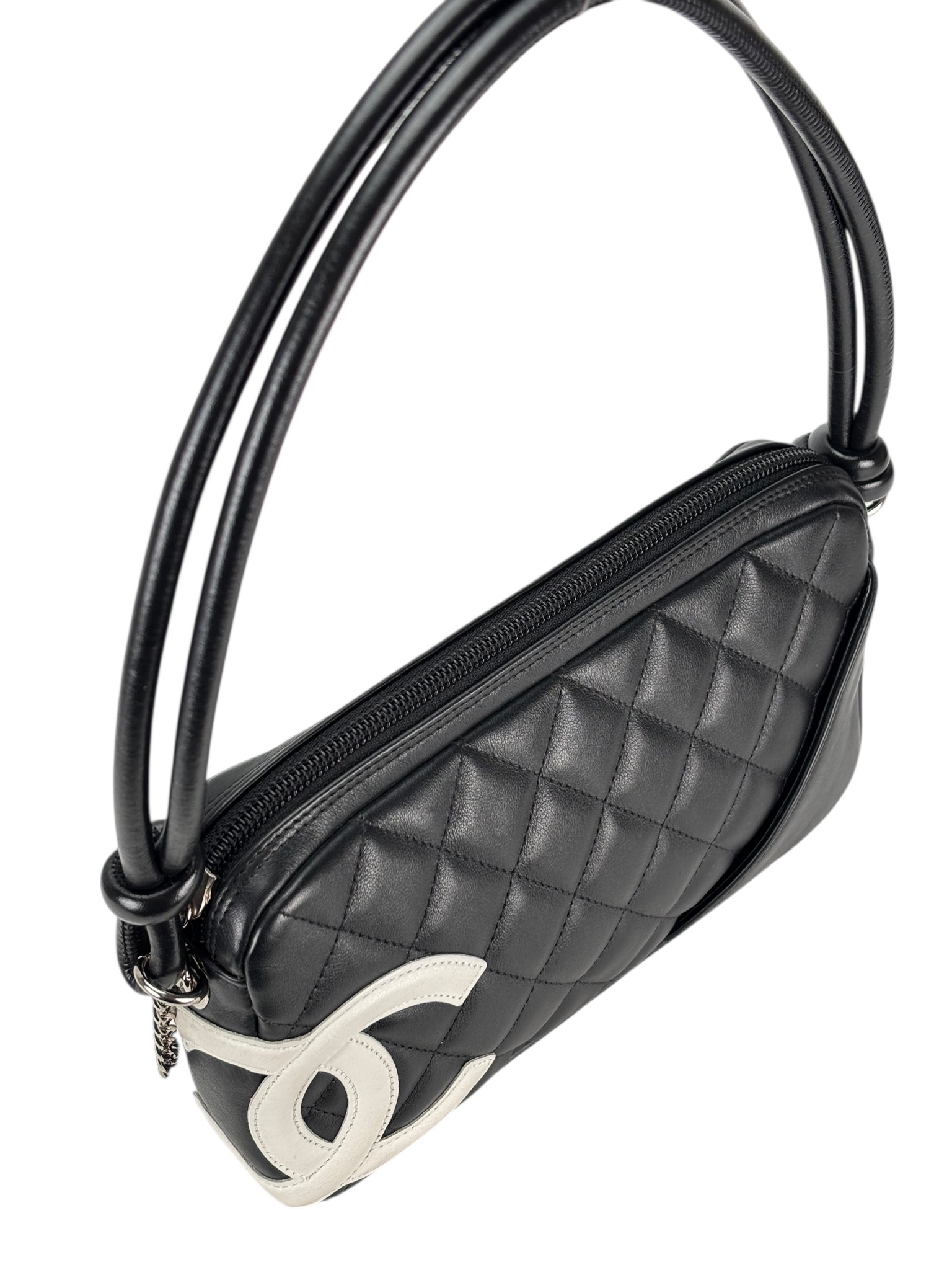 CHANEL - Black Cambon Shoulder Bag