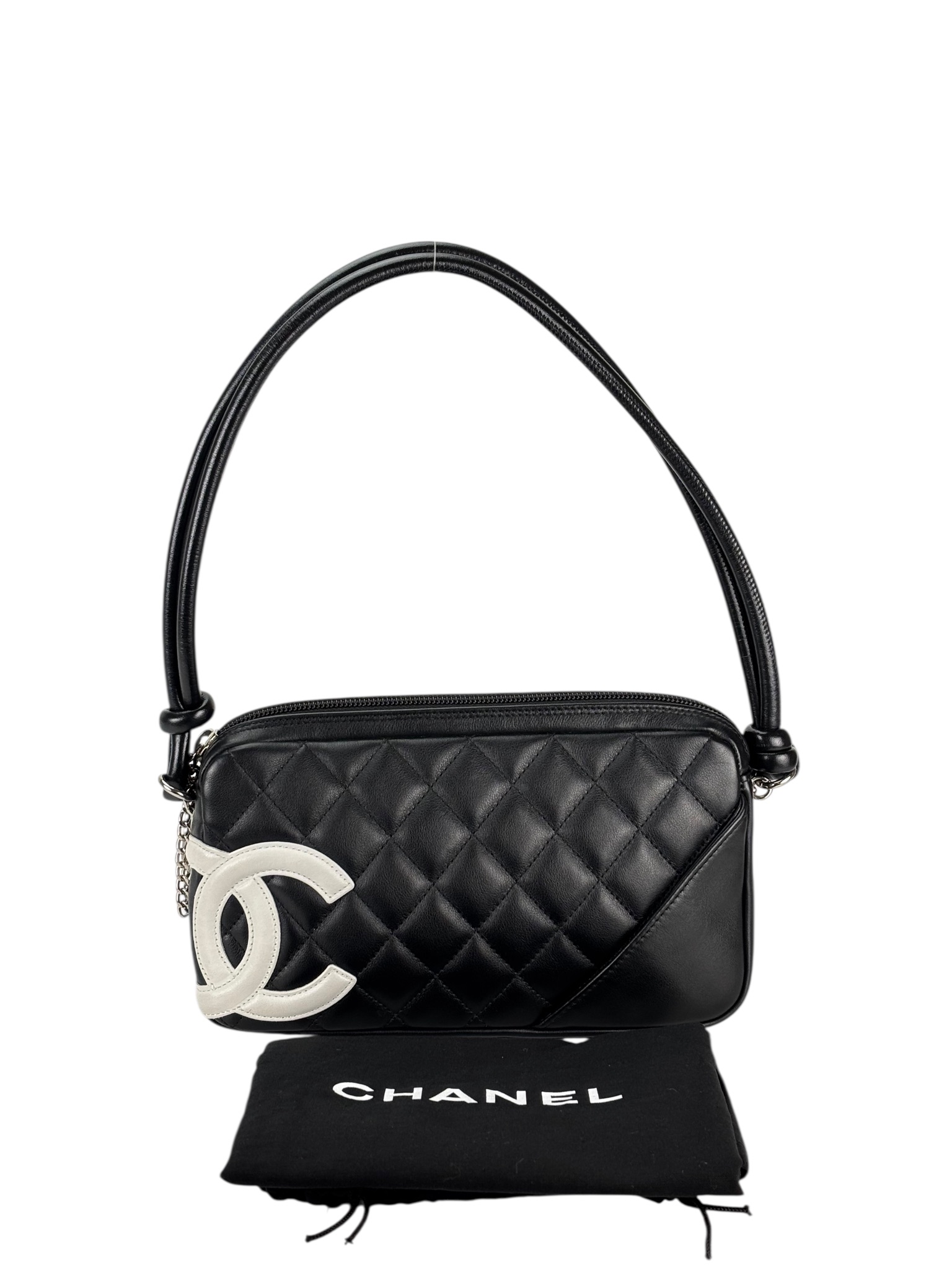 CHANEL - Black Cambon Shoulder Bag