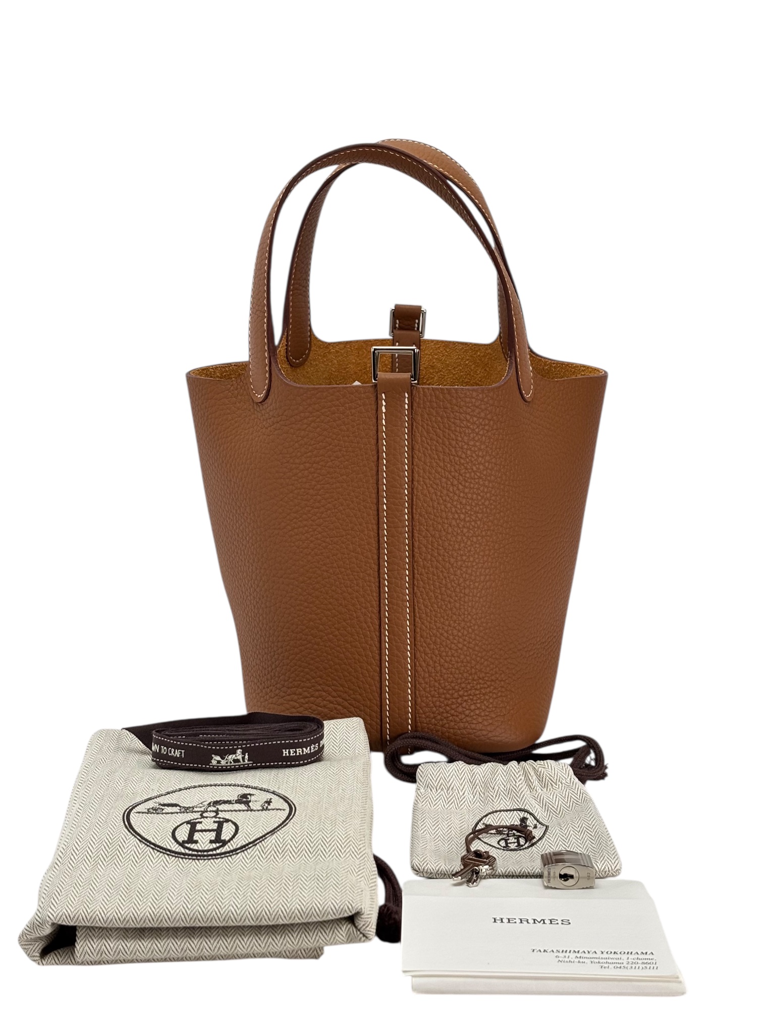 HERMES - Picotin PM Picotin 18 Gold TC Palladium Hardware