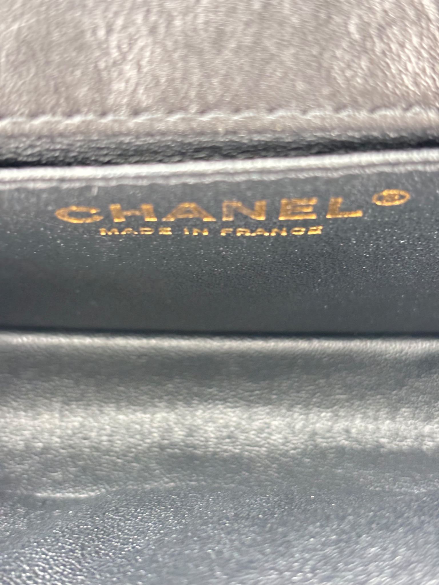 CHANEL - 2.55 Reissue Black Calfskin Belt Bag Quilted Aged