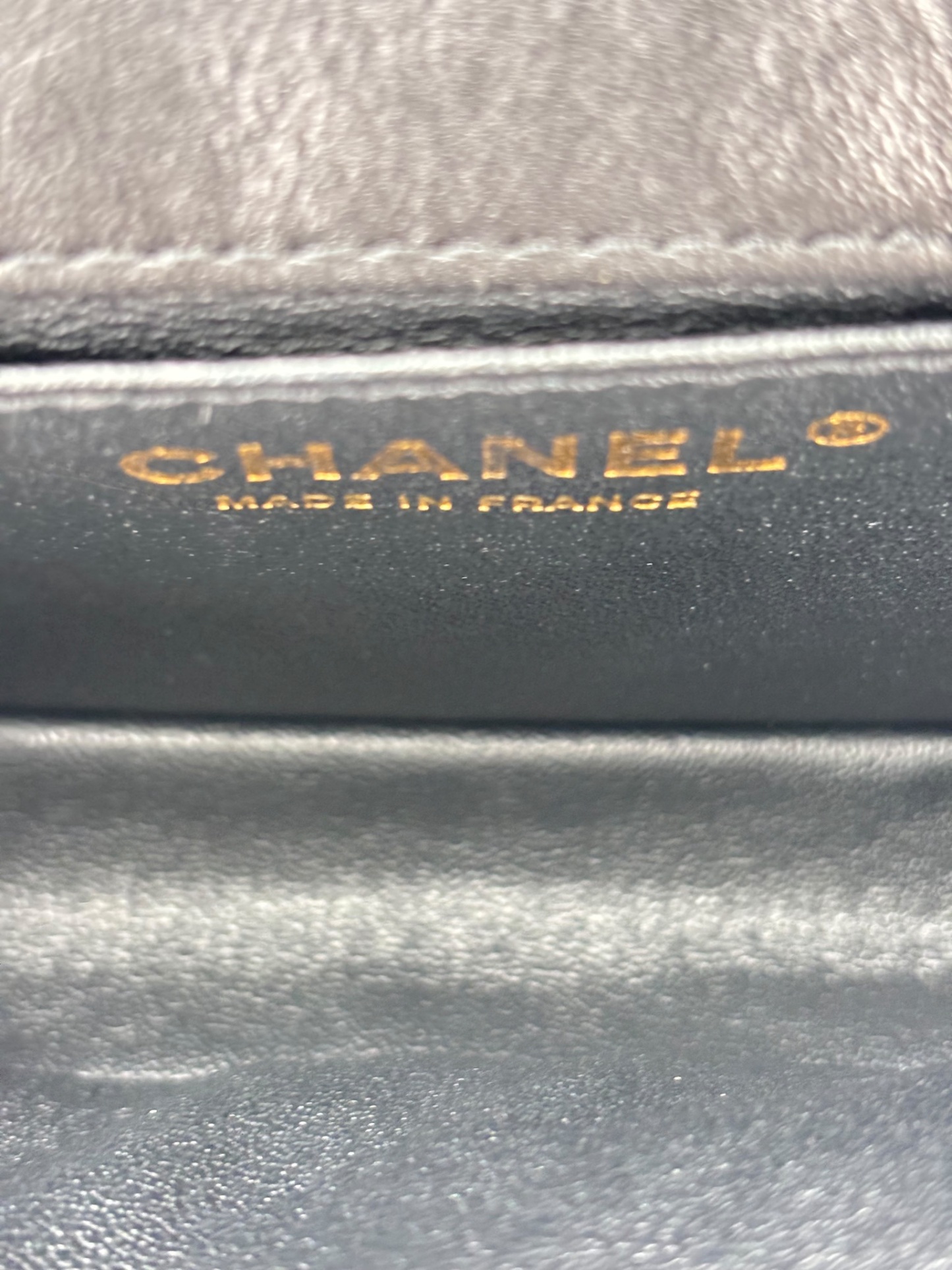 CHANEL - 2.55 Reissue Black Calfskin Belt Bag Quilted Aged