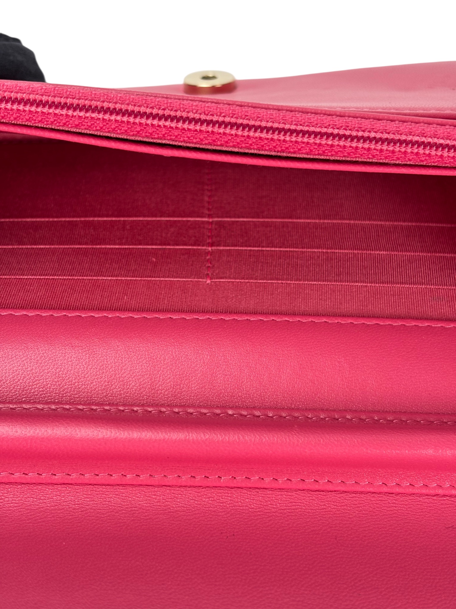 CHANEL - Pink Lambskin 19 Wallet On Chain (WOC)