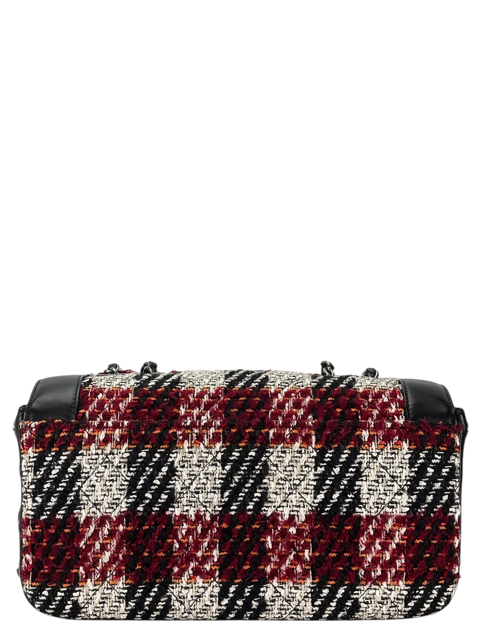 CHANEL - Multicolor Tweed Coco Corset Flap Dark Silver Hardware