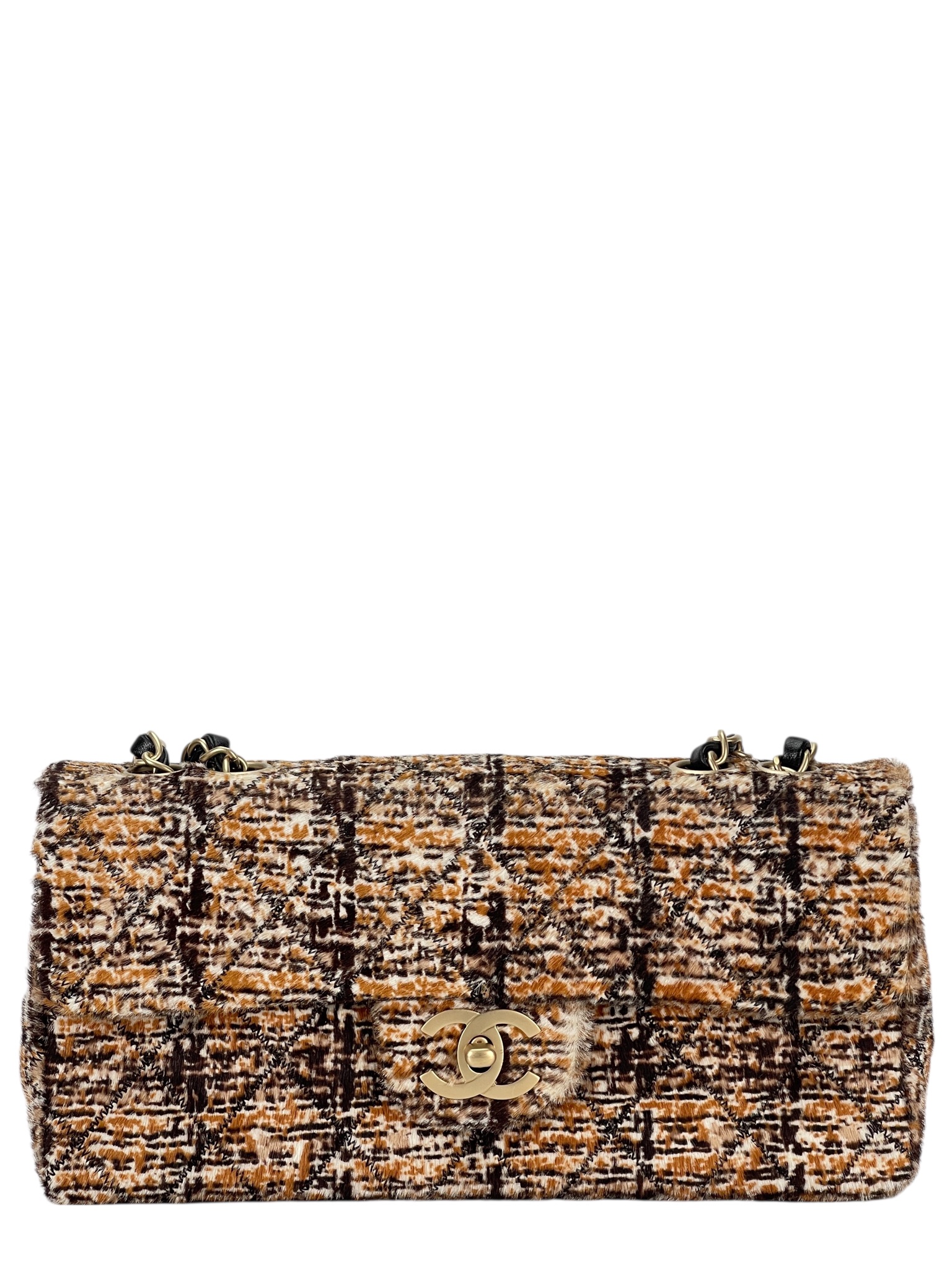 CHANEL - Multicolor Pony Hair Timeless Chanel Baguette Handbag