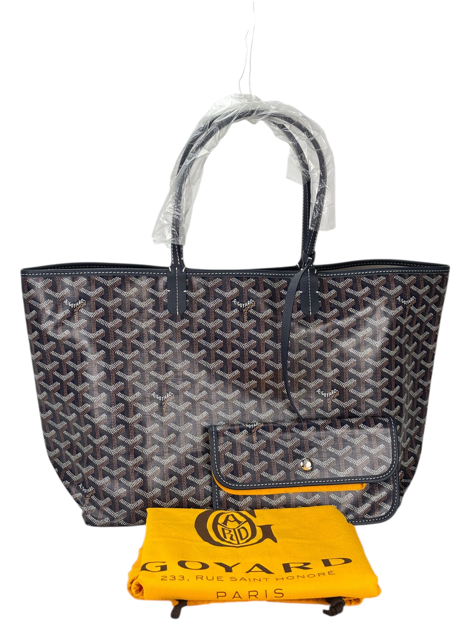 GOYARD - Saint Louis PM Tote Bag Dark Blue