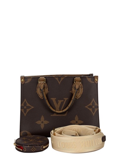 LOUIS VUITTON - OnTheGo PM Bag Monogram Reverse Coated Canvas