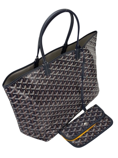 GOYARD - Saint Louis PM Tote Bag Dark Blue