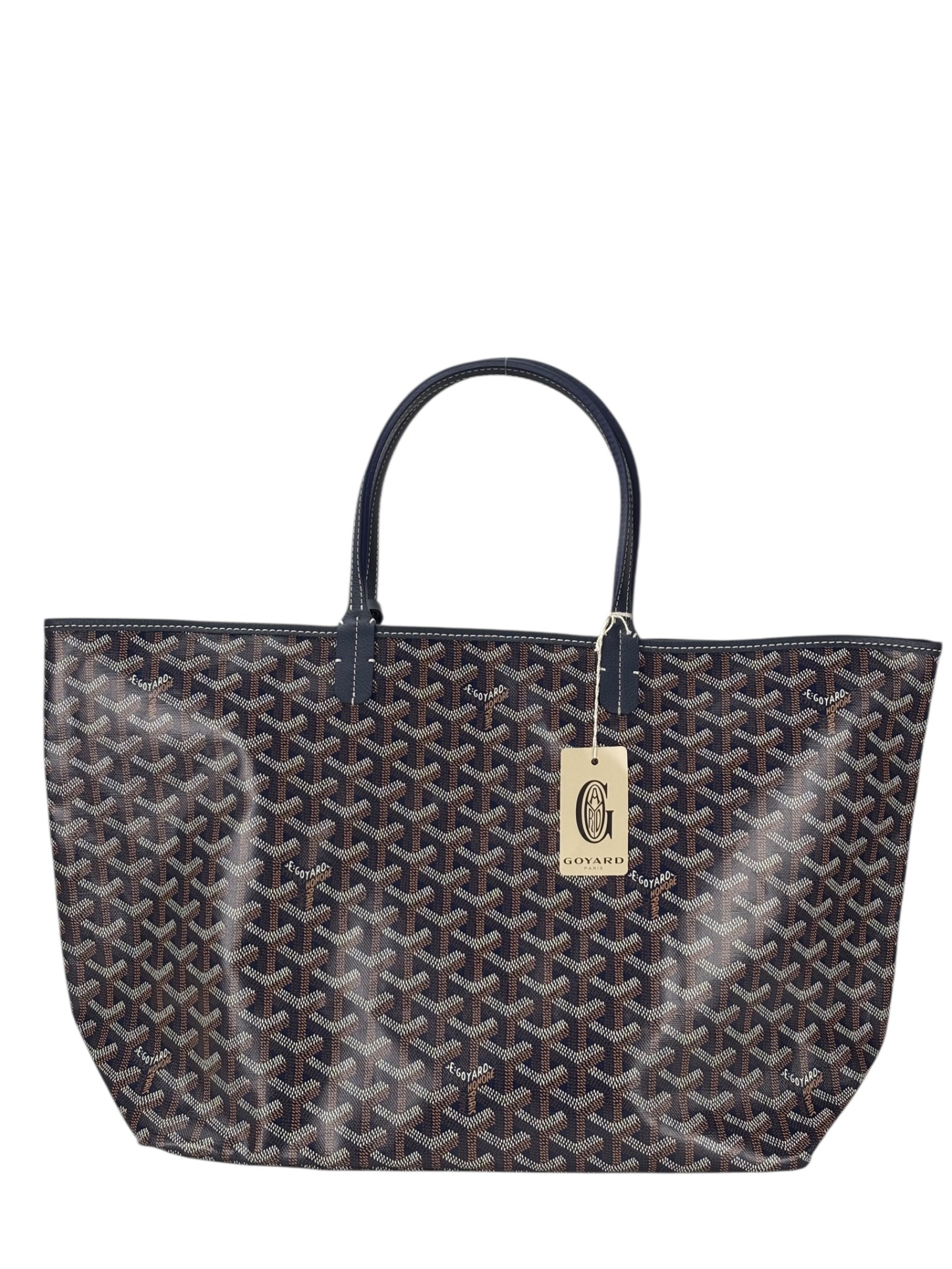 GOYARD - Saint Louis PM Tote Bag Dark Blue