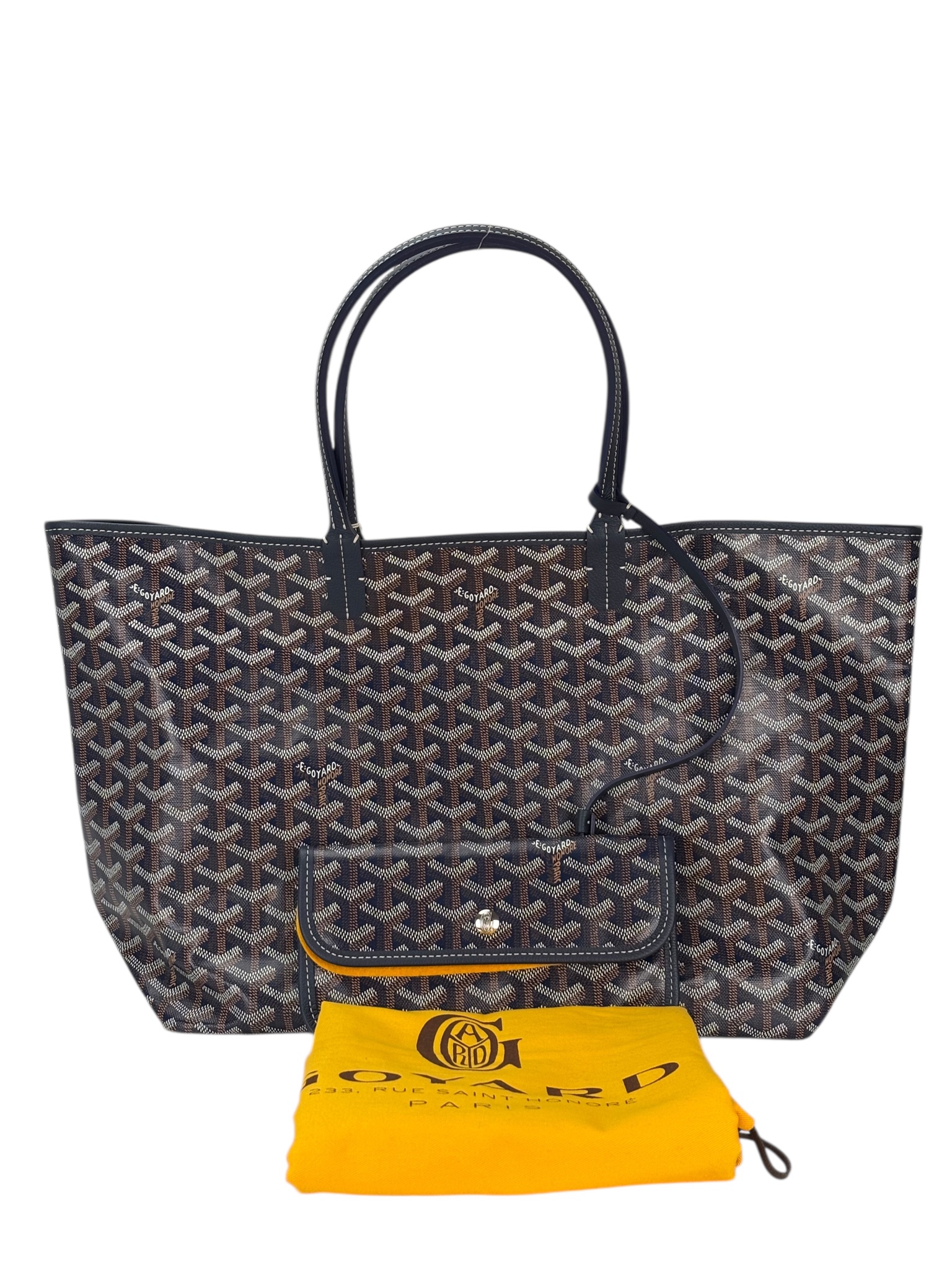 GOYARD - Saint Louis PM Tote Bag Dark Blue