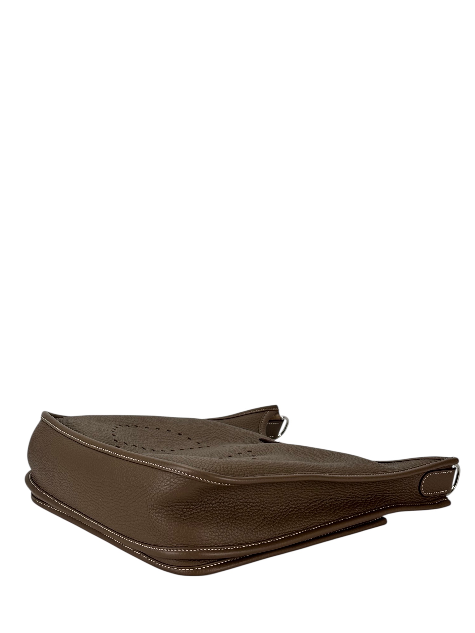 HERMES - Evelyne PM Evelyne 29 Etoupe Clemence Palladium Hardware