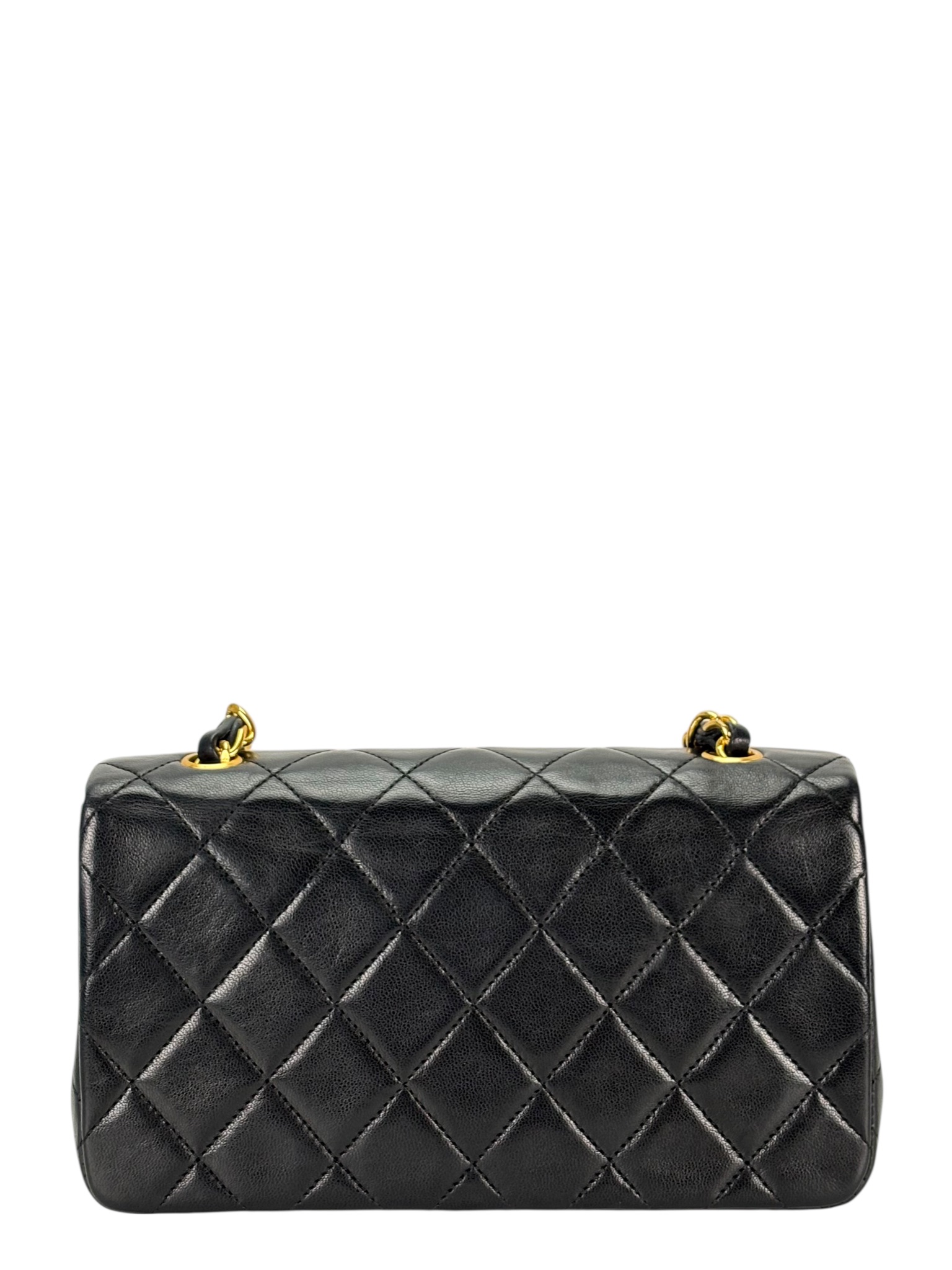 CHANEL - Lambskin Turnlock Small Full Flap Bag
