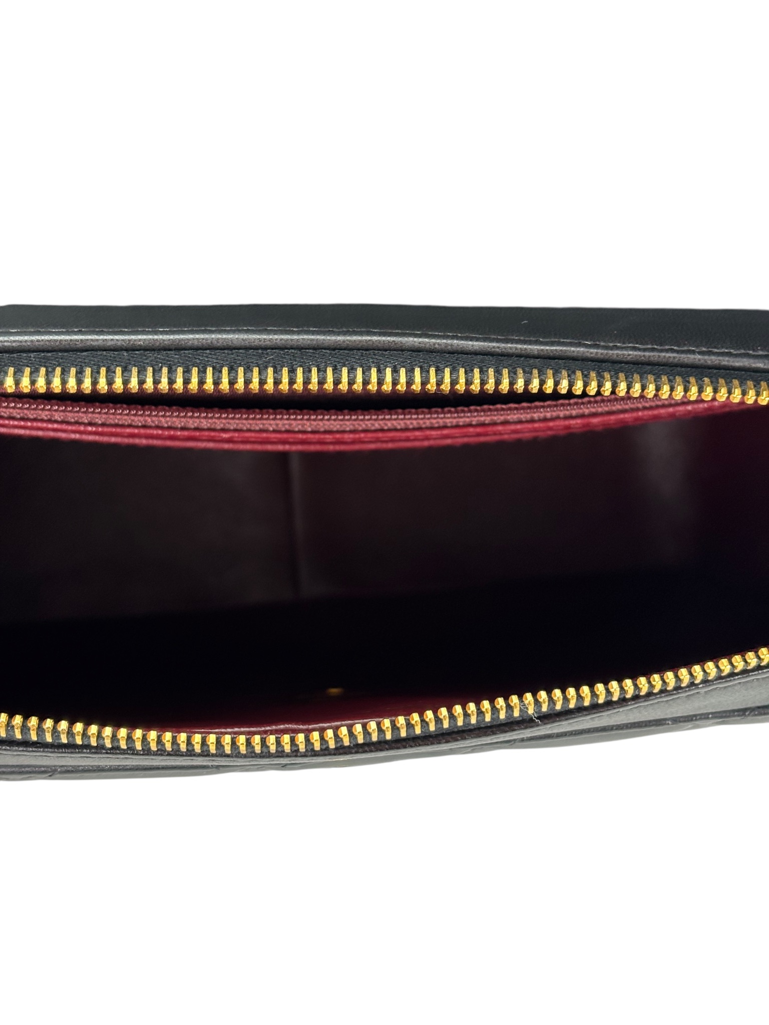 CHANEL - Black Lambskin Deca Coco Mark Matelasse Backpack